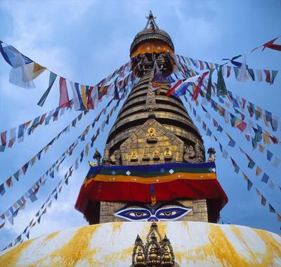 Buddhistische stupa bodnath np